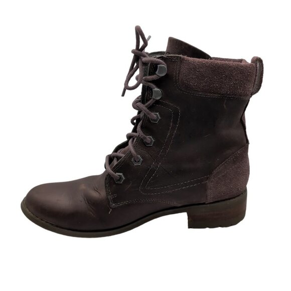 CAT Leather Lace Up Boot Wide - Picture 2 of 4
